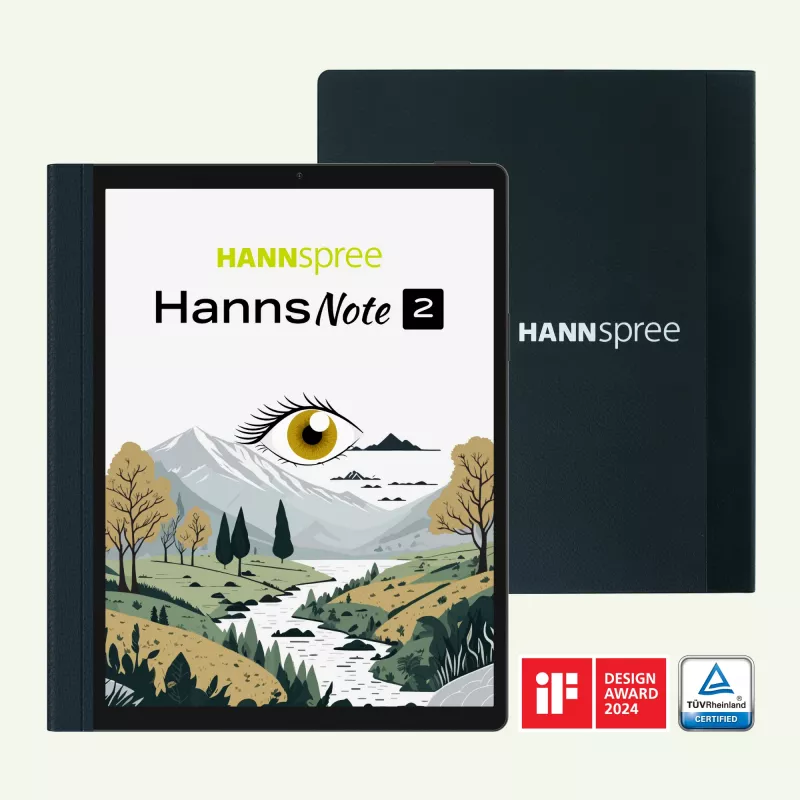 Hannspree HannsNote2 e-bookreader touchscreen 64 GB Wi-Fi zwart