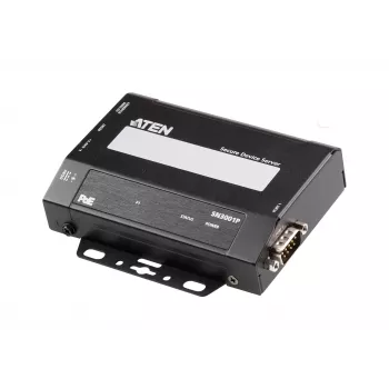 ATEN 1-poorts RS-232 secure device server met PoE, 10/100Base-T(X), 210 g