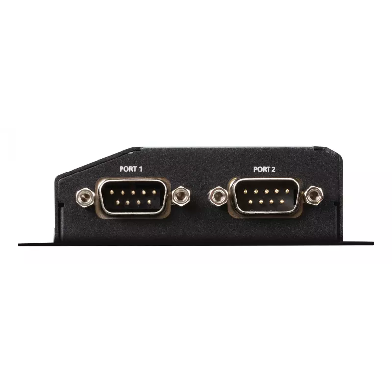 ATEN 2-poorts RS-232/422/485 secure device server met PoE