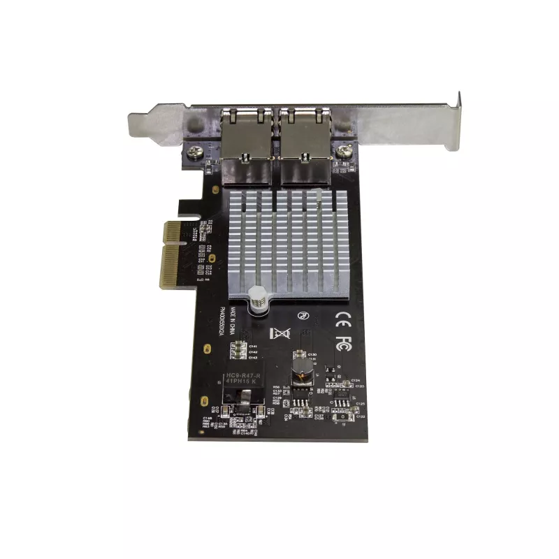 StarTech.com dual-port 10G PCIe netwerkadapterkaart - Intel-X550AT 10GBASE-T & NBASE-T PCI Express netwerkinterfaceadapter 10/5/2.5/1GbE Multi-Gigabit Ethernet 5 snelheden NIC LAN-kaart