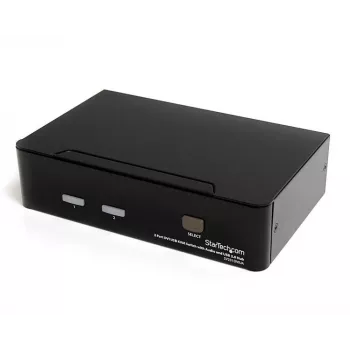 StarTech.com 2-poorts DVI USB KVM-switch met audio en USB 2.0-hub