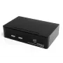 StarTech.com 2-poorts DVI USB KVM-switch met audio en USB 2.0-hub