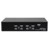 StarTech.com 4-poorts USB DisplayPort KVM-switch met audio, 3840 x 2400 pixels, zwart