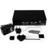 StarTech.com 4-poorts USB DisplayPort KVM-switch met audio, 3840 x 2400 pixels, zwart