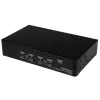 StarTech.com 4-poorts USB DisplayPort KVM-switch met audio, 3840 x 2400 pixels, zwart