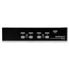 StarTech.com 4-poorts 1HE rackmount USB KVM-switch met OSD, 1920 x 1440 pixel, rackmontage, 5,4 W, 1HE, zwart