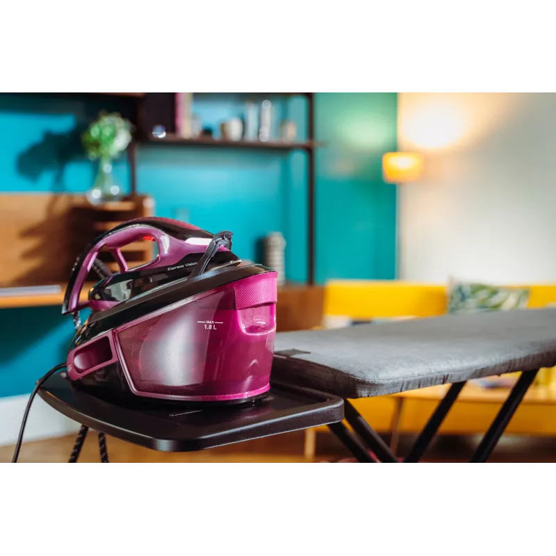 Tefal Express Vision SV8152 2800 W 1,8 l Durilium AirGlide Autoclean-strijkzool violet, zwart
