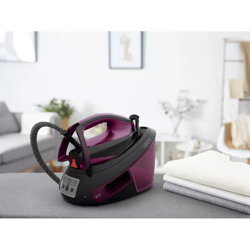 Tefal Express Vision SV8152 2800 W 1,8 l Durilium AirGlide Autoclean-strijkzool violet, zwart