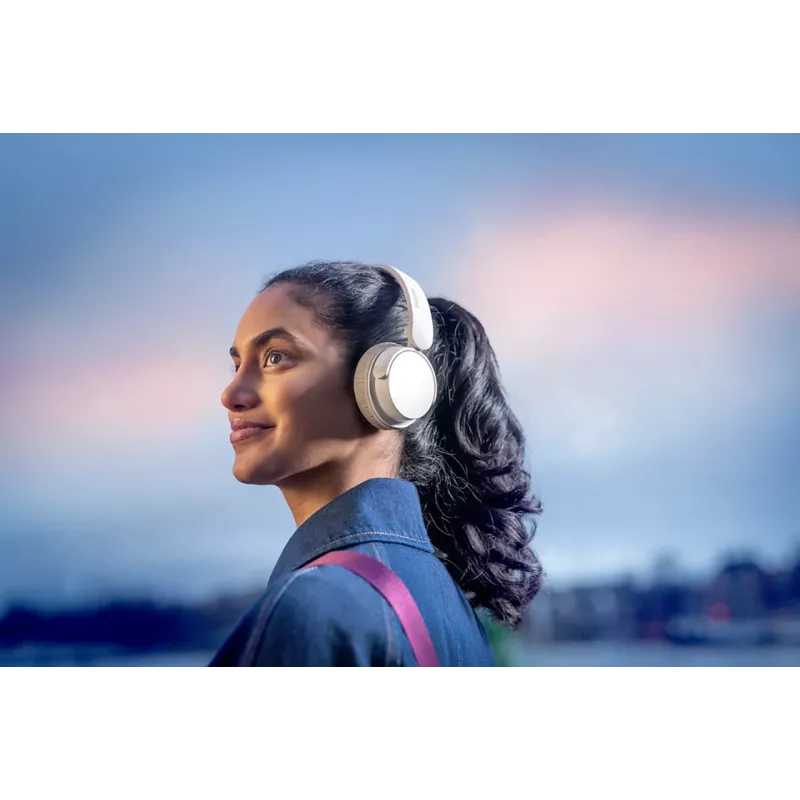 Philips 4000 serie TAH4209WT/00 hoofdtelefoon/headset draadloos on-ear gesprekken/muziek Bluetooth wit