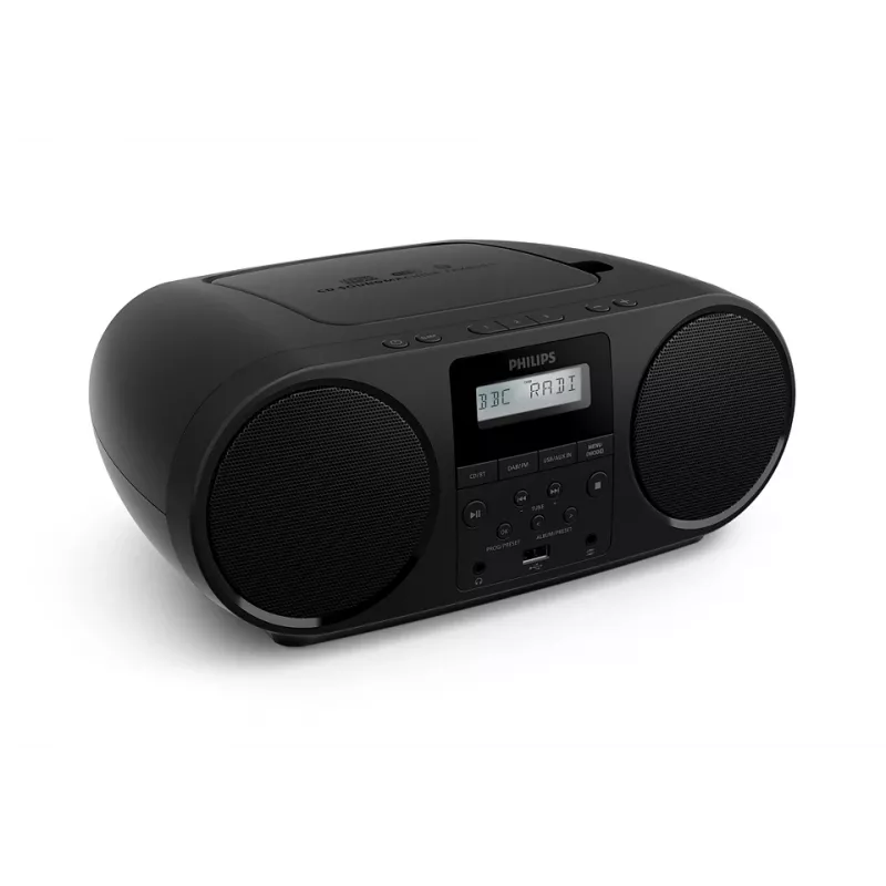 Philips TAZ6000/10 CD-speler zwart draagbare CD-speler
