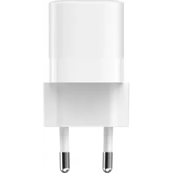 Vision USB-C-oplaadkabel 30W EU-stekker wit universele voeding