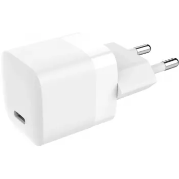 Vision USB-C-oplaadkabel 30W EU-stekker wit universele voeding