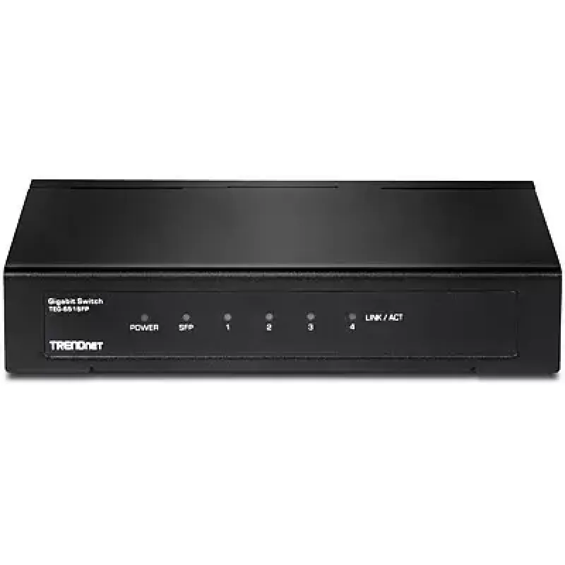 Unmanaged netwerkswitch Trendnet TEG-S51SFP