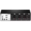 KVM-switch Trendnet TK-440DP zwart zilver