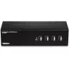 KVM-switch Trendnet TK-440DP zwart zilver