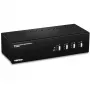 KVM-switch Trendnet TK-440DP zwart zilver