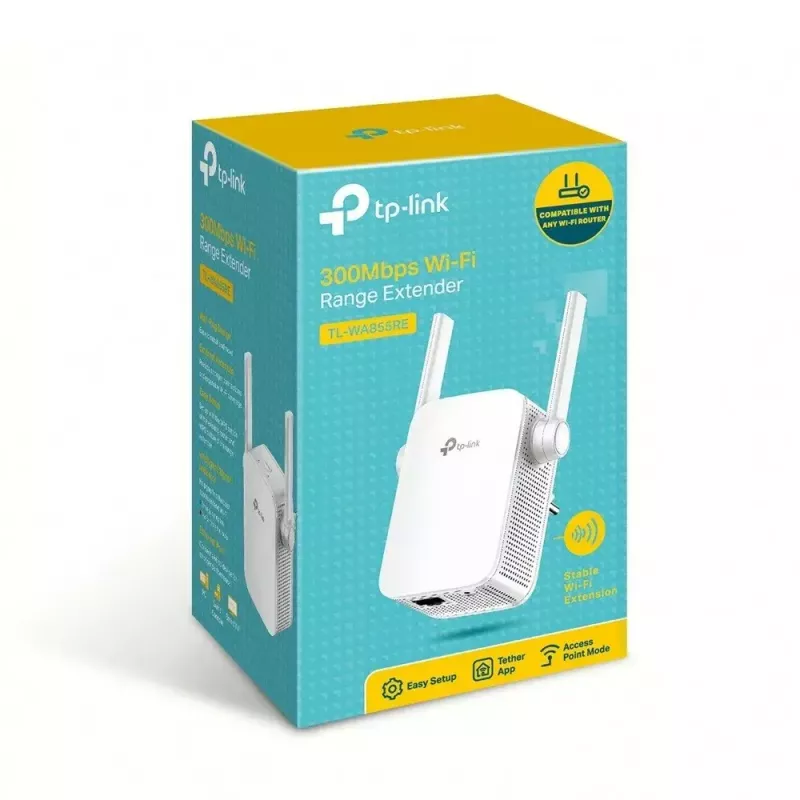 TP-LINK TL-WA855RE netwerkversterker netwerkzender en -ontvanger wit
