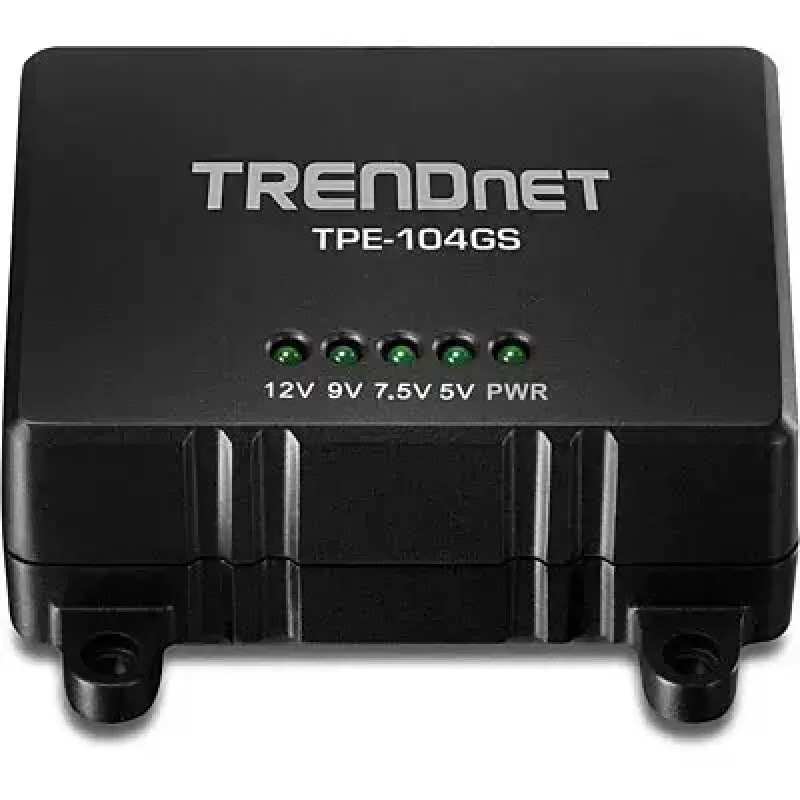 Netwerksplitter Trendnet TPE-104GS zwart Power over Ethernet PoE