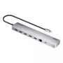 USB-hub ATEN UH3240 Type-C zilver 3,5mm HDMI RJ-45 USB 3.2