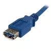 StarTech.com 1m blauwe SuperSpeed USB 3.0-verlengkabel A naar A - M/F