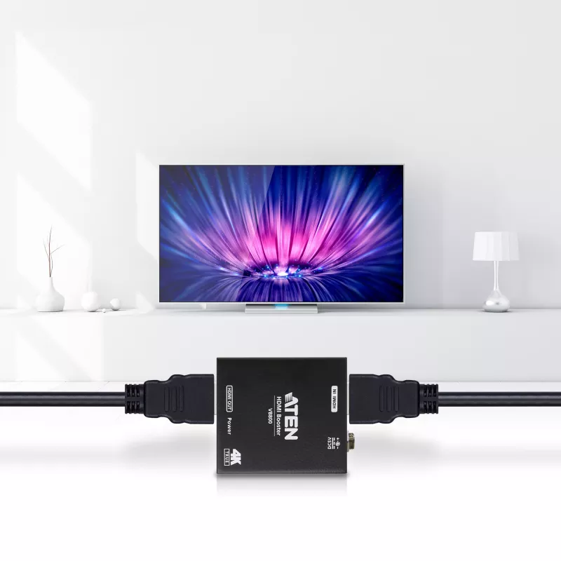 ATEN True 4K HDMI-booster met 4K2K @60Hz (4;4;4), tot 40 m (cascade)
