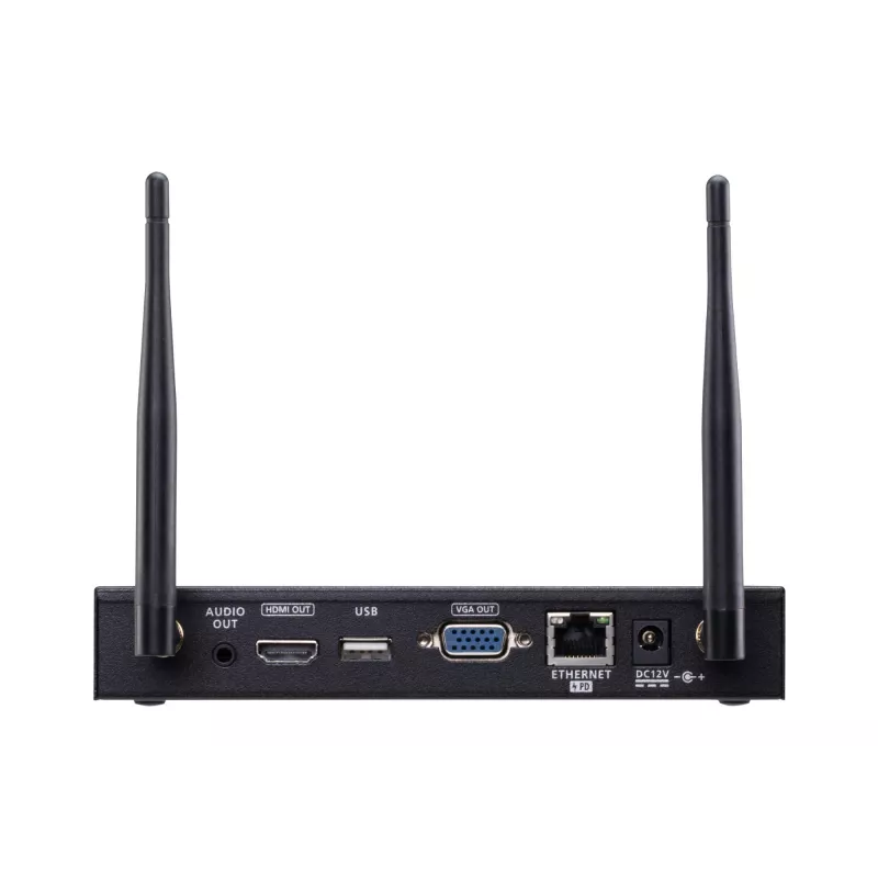 ATEN 4K Wireless Presentation Switch desktop zwart HDMI VGA Wi-Fi 5