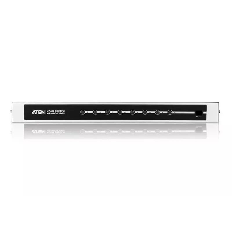 ATEN 8-poorts HDMI audio/videoswitch met IR-afstandsbediening
