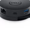 DELL DA300 bedrade USB 3.2 Gen 2 (3.1 Gen 2) Type-C zwart