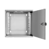 Wandmontierbaar rack LogiLink W66Z30G 6U grijs 30 kg IP20