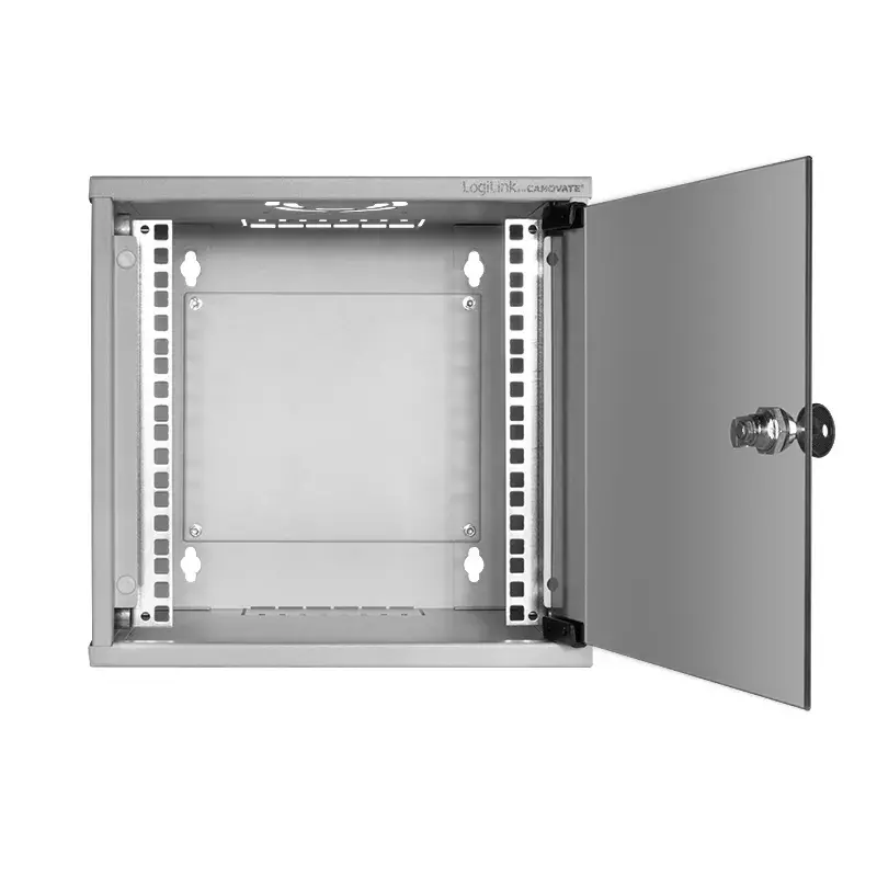 Wandmontierbaar rack LogiLink W66Z30G 6U grijs 30 kg IP20
