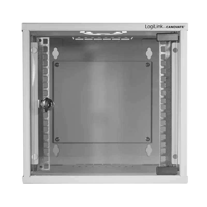 Wandmontierbaar rack LogiLink W66Z30G 6U grijs 30 kg IP20
