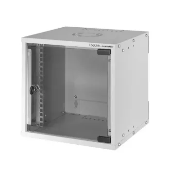 Wandmontierbaar rack LogiLink W66Z30G 6U grijs 30 kg IP20