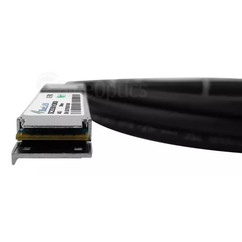 DAC-kabel BlueOptics X4DACBL3-BL 3m QSFP 4x SFP+ zwart