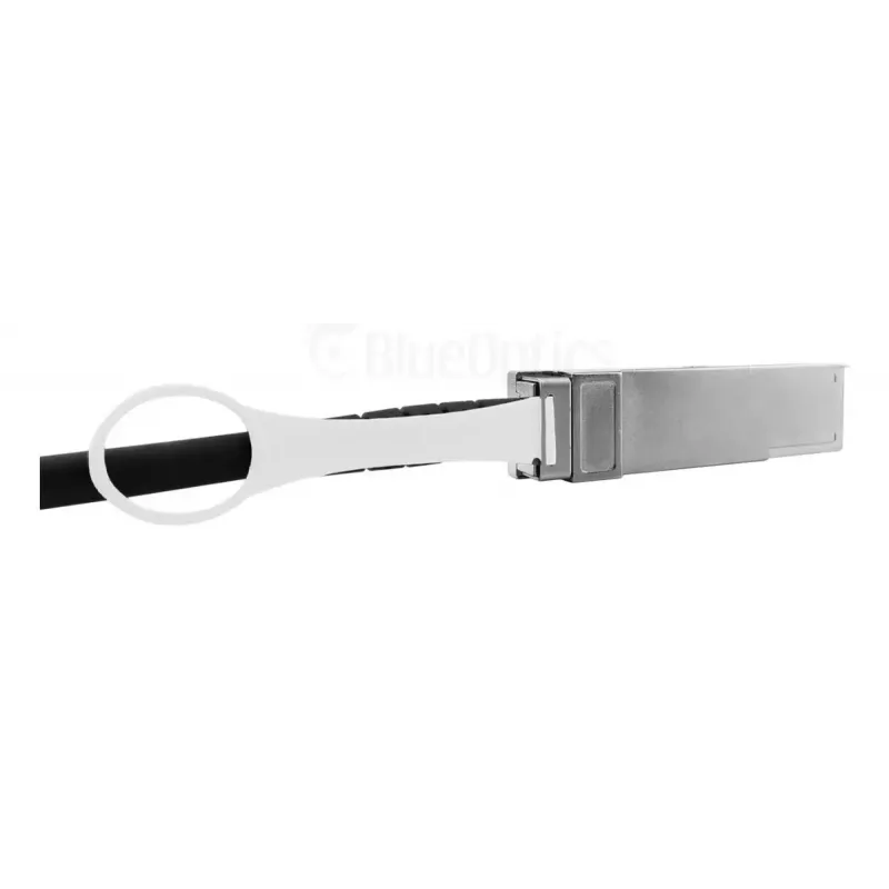 DAC-kabel BlueOptics X4DACBL3-BL 3m QSFP 4x SFP+ zwart