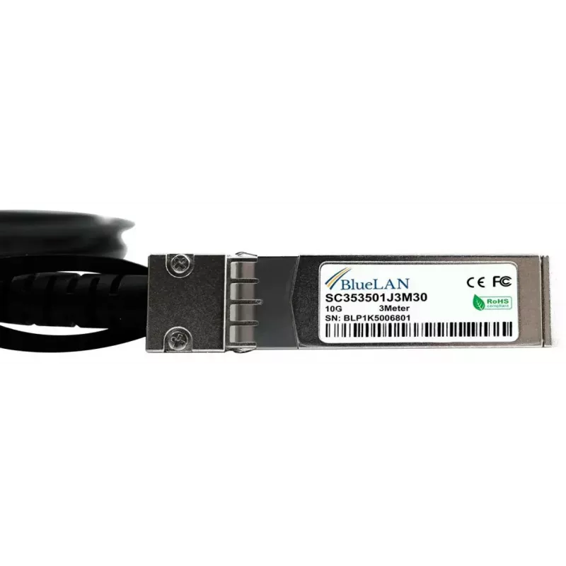 InfiniBand/glasvezelkabel BlueOptics XDACBL3M 3 m SFP+