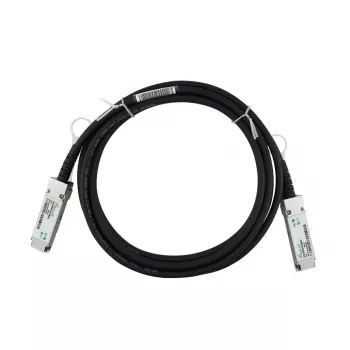 BlueOptics XLDACBL2 InfiniBand-glasvezelkabel 2 m QSFP zwart