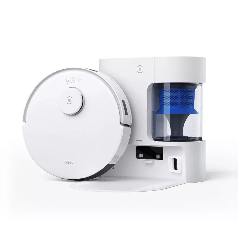 Saugroboter Ecovacs Deebot N20e PLUS wit — 2-in-1 zuigen en dweilen