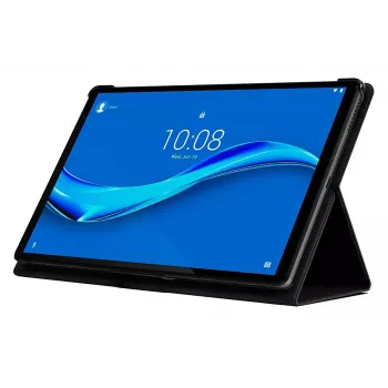 Folio-hoes voor Lenovo Tab M10 Plus FHD ZG38C02959 — polyurethaan, geschikt voor 26,2 cm (10,3 inch) scherm, zwart