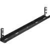 InLine universele kabelgoot 3-standen (80/100/120 cm) voor montage onder het bureau, zwart