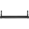 InLine universele kabelgoot 3-standen (80/100/120 cm) voor montage onder het bureau, zwart