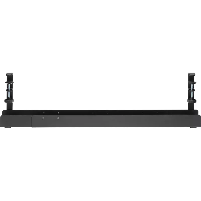 InLine universele kabelgoot 3-standen (80/100/120 cm) voor montage onder het bureau, zwart