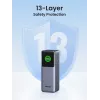 Ugreen 25000mAh 200W snelladen powerbank grijs