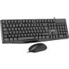 InLine Basic Desktop II, toetsenbord-muisset, USB-kabel, standaard DE-layout