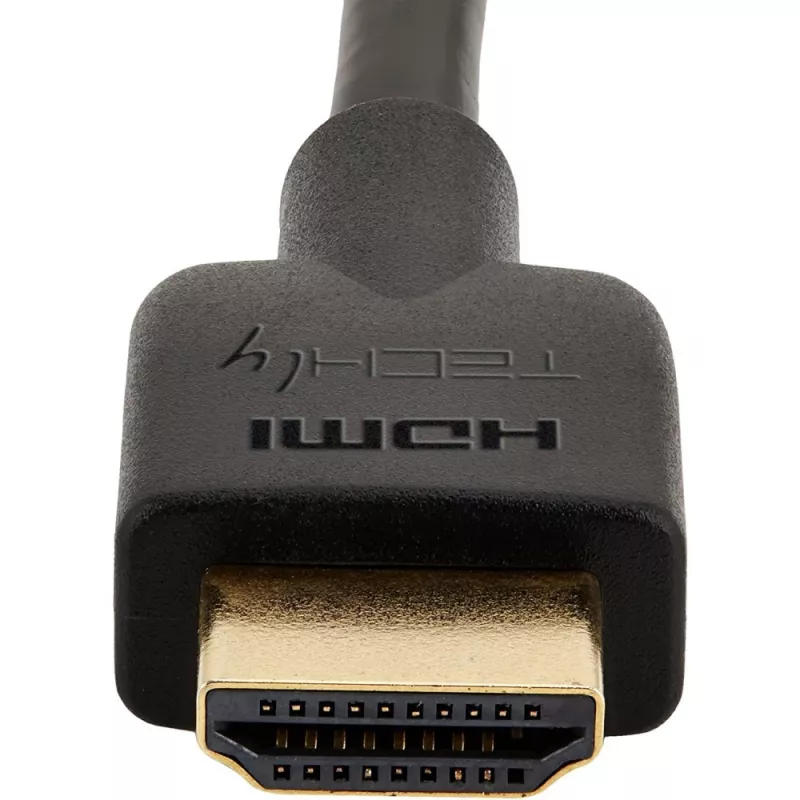 Techly ICOC HDMI2-4-050T HDMI-kabel 5 m HDMI type A (standaard) zwart
