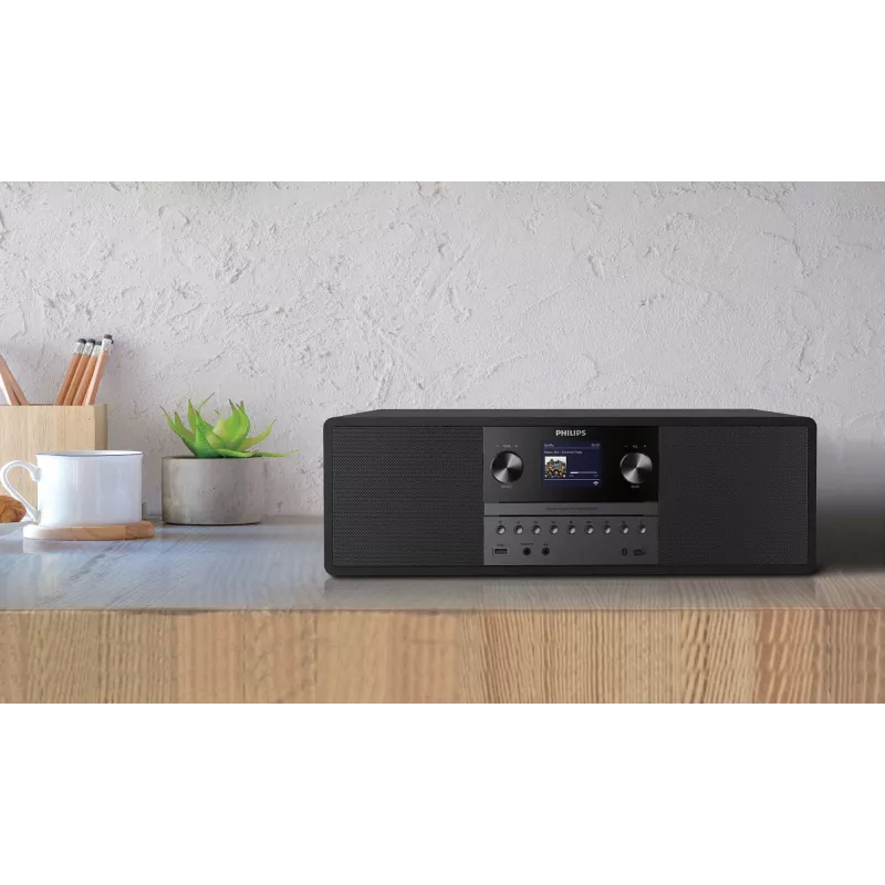 Philips TAM6805 muzieksysteem met internetradio, DAB+, Bluetooth, cd, USB en Spotify Connect