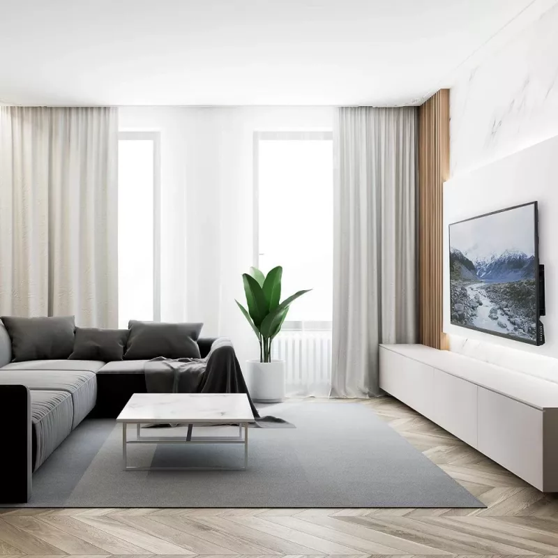 Techly ICA-PLB-721 tv-beugel/standaard 2,03 m (80 inch) zwart
