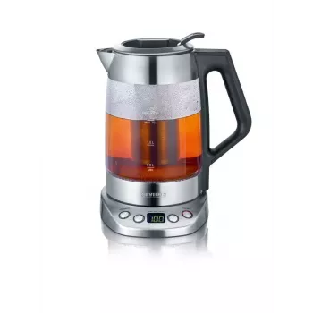 Waterkoker Severin 1,7 L 3000 W zwart roestvrijstaal