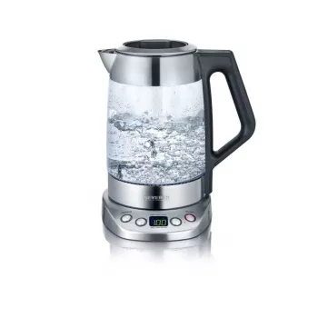 Waterkoker Severin 1,7 L 3000 W zwart roestvrijstaal