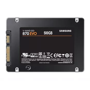 Samsung 870 EVO 500 GB 2,5 inch Serial ATA III V-NAND MLC