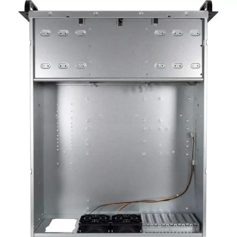 Serverbehuizing Inter-Tech 4U 40255 rack zwart, grijs